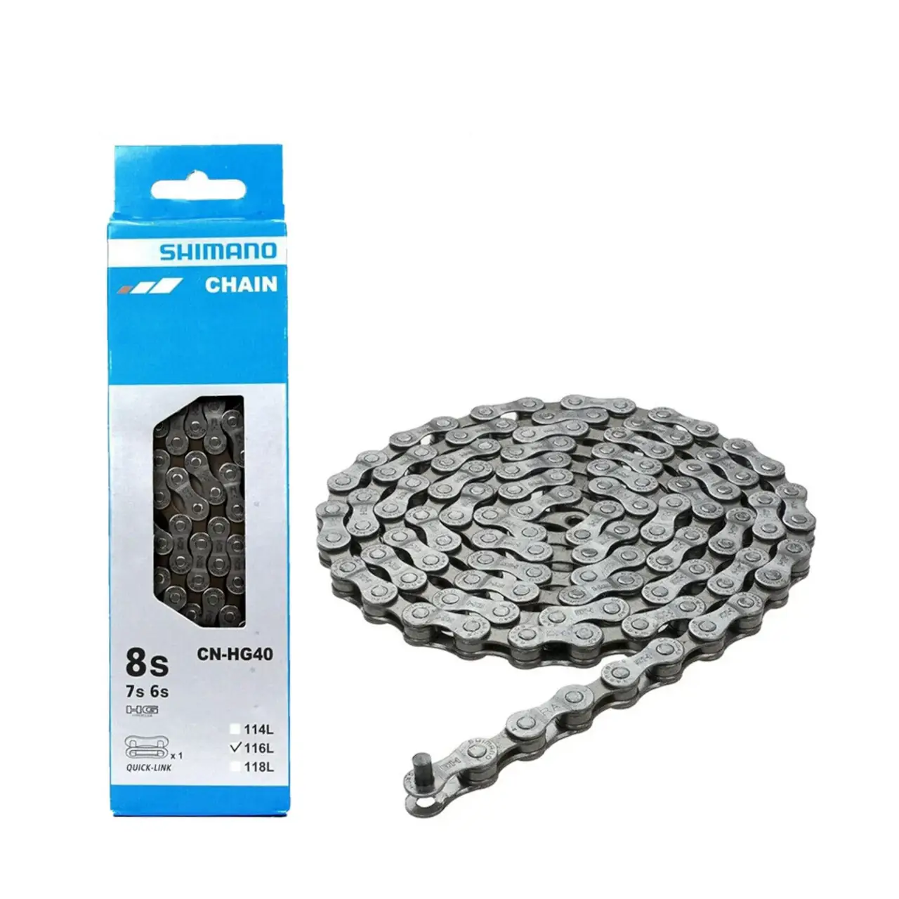 CADENA CN-HG40 116L 6-7-8 VEL SHIMANO