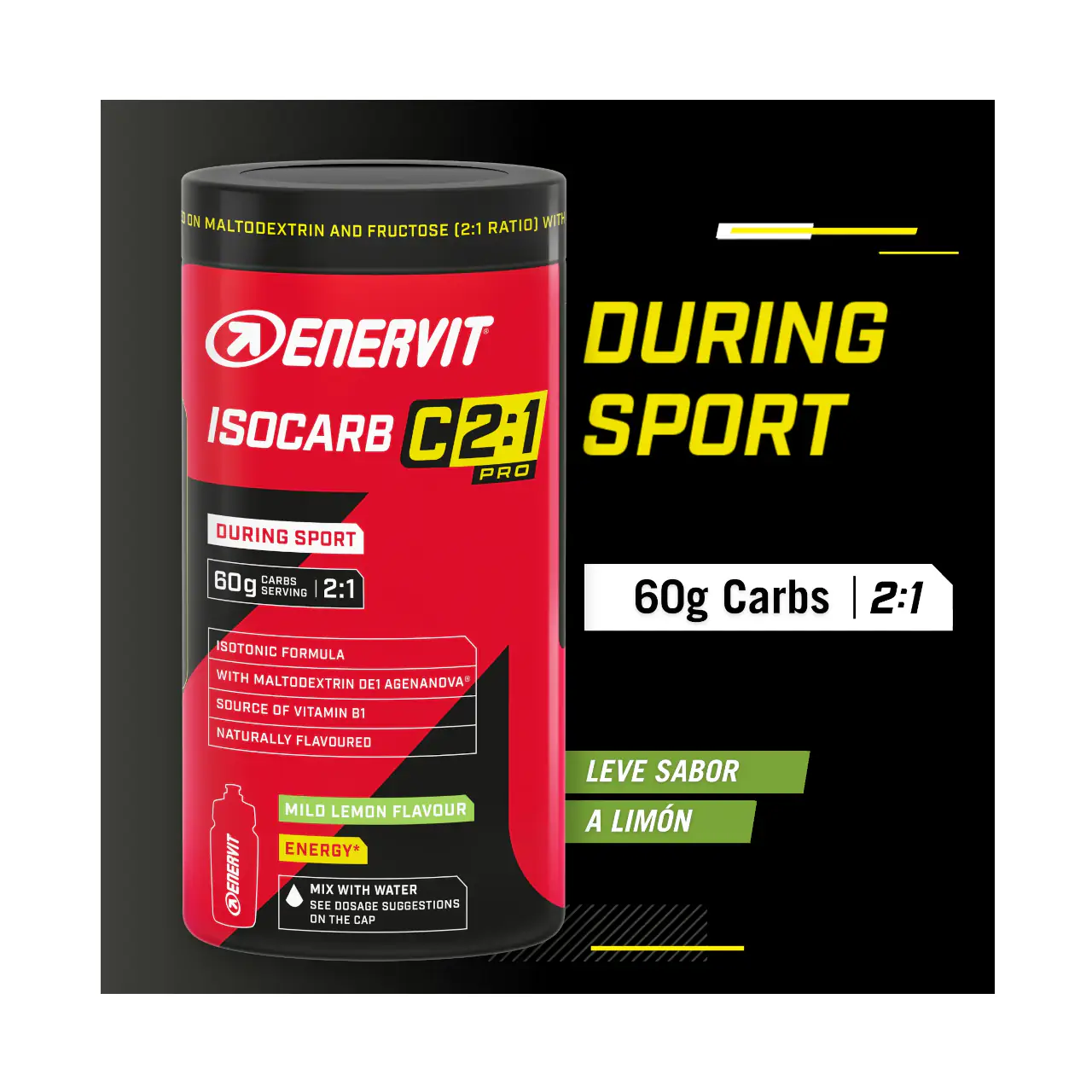 ENERGIZANTE ISOCARB LEMON ENERVIT